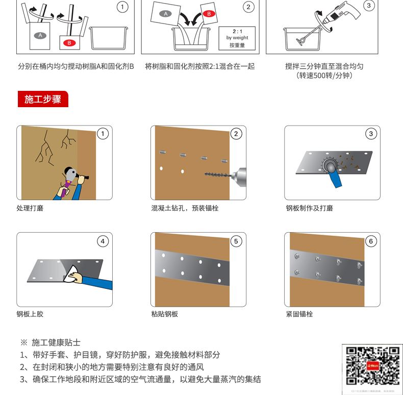 包钢埇桥粘钢加固施工过程